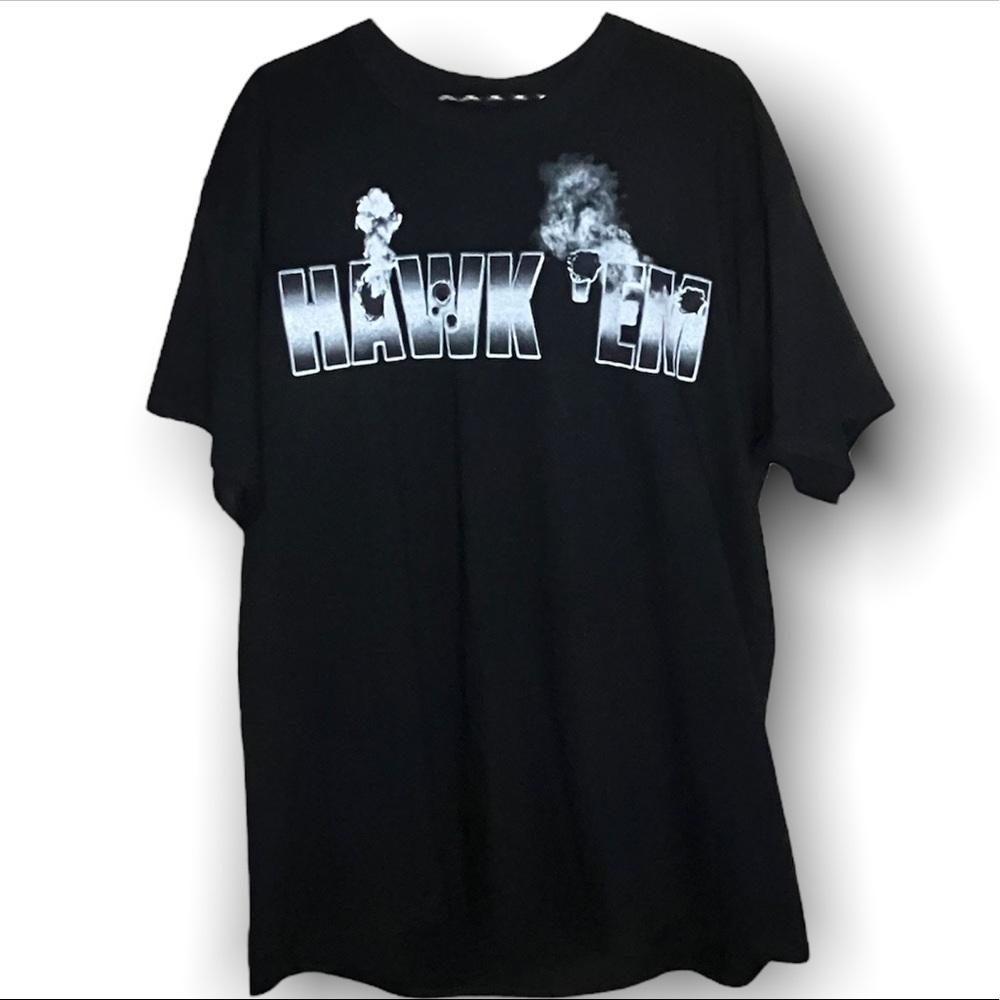 Vlone X Pop Smoke “Hawk Em” Tshirt